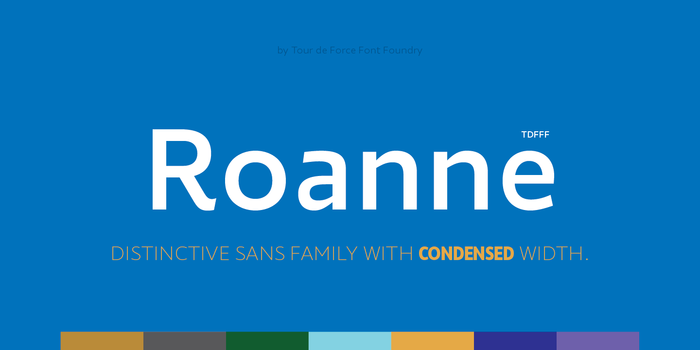 Roanne Condensed Font